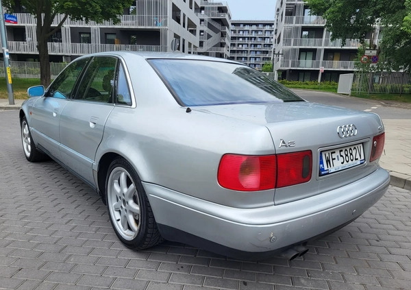 Audi A8 cena 17500 przebieg: 183994, rok produkcji 1995 z Warszawa małe 352